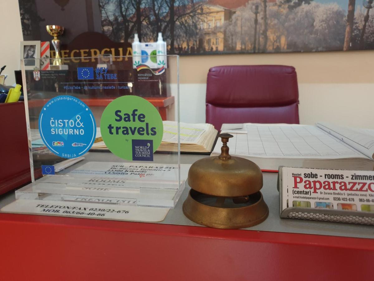 Hostel Paparazzo & Apartmens Kikinda Zewnętrze zdjęcie